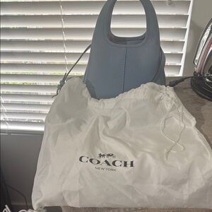 Coach Blue Shoulder Bag